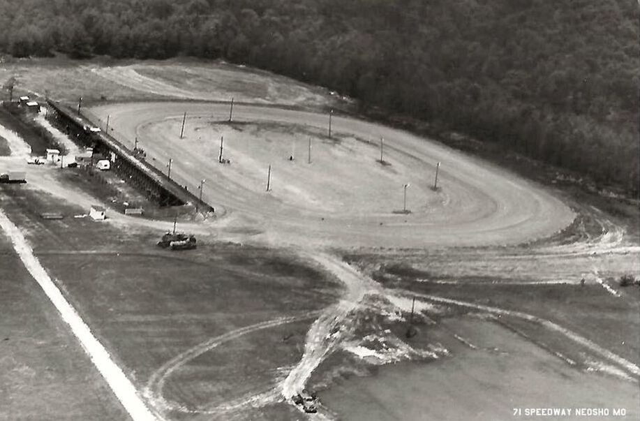 Harley 1950s Details about   Vintage Aerial Photo Molenaar/Illiana Motor Speedway 